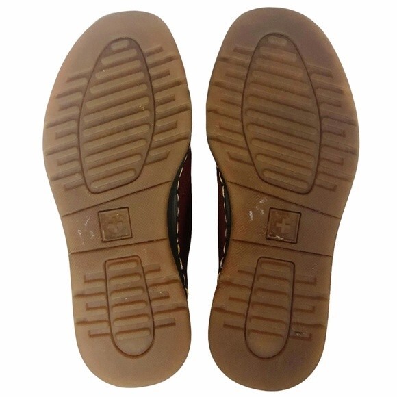 NWOT CAVENDISH Light Dr Martens Cherry Red Leather Shoes - Picture 11 of 13